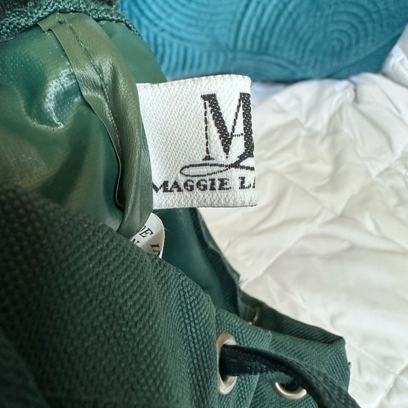 Maggie Lawrence 90s Green Mini Backpack - Picture 7 of 11